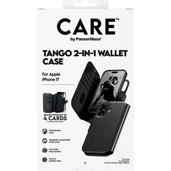 PanzerGlass-CARE-Tango-2v1-Wallet-pouzdro-s-MagSafe-Apple-iPhone-17-cerne
