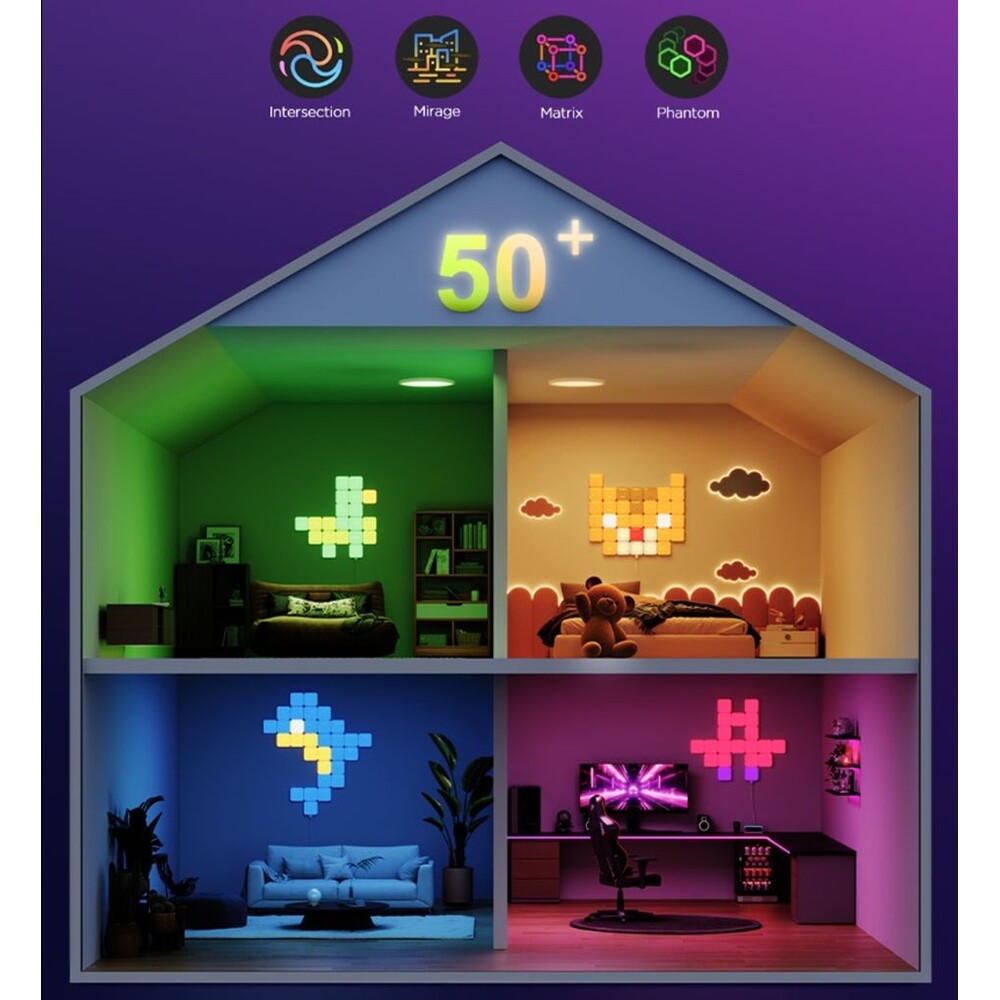 Govee-Smart-mini-RGBIC-panely-rozsireni-6ks