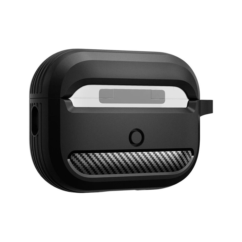 Spigen-Rugged-Armor-pouzdro-pro-AirPods-Pro-2-cerne