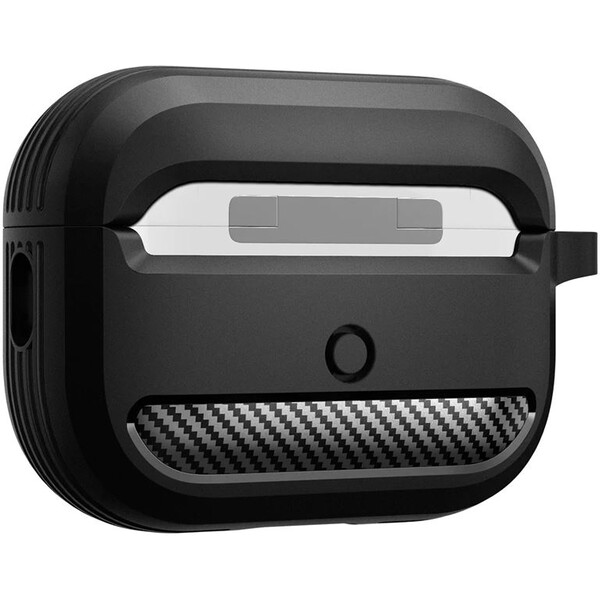 Spigen-Rugged-Armor-pouzdro-pro-AirPods-Pro-2-cerne