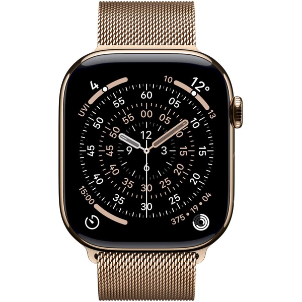 Apple-Watch-Series-11-Cellular-42mm-Zlaty-titan-se-zlatym-milanskym-tahem