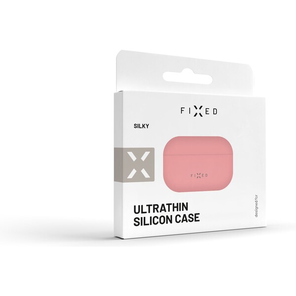 FIXED-Silky-silikonove-pouzdro-pro-Apple-AirPods-Pro-Pro-2-ruzove