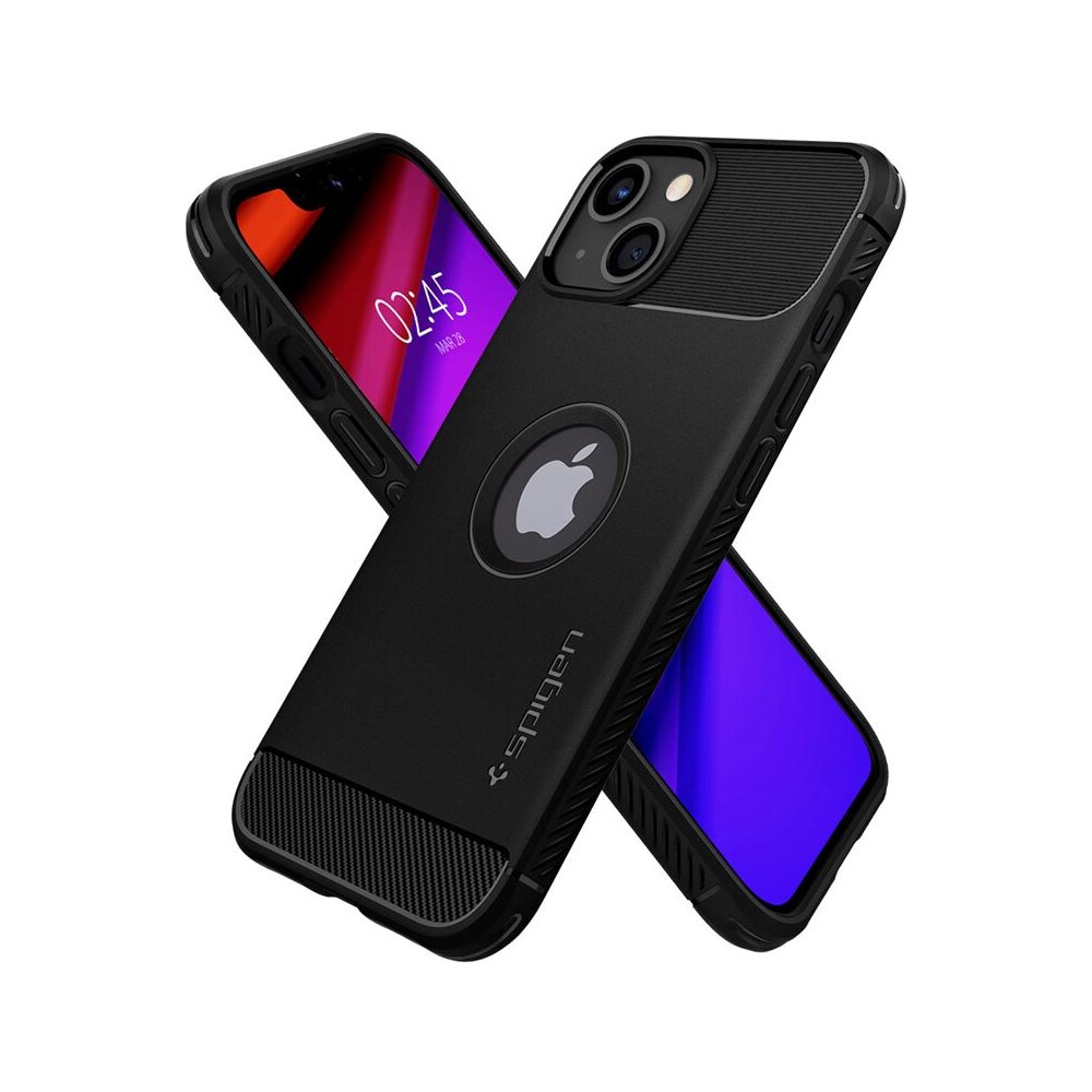 Spigen-Rugged-Armor-kryt-iPhone-13-cerny