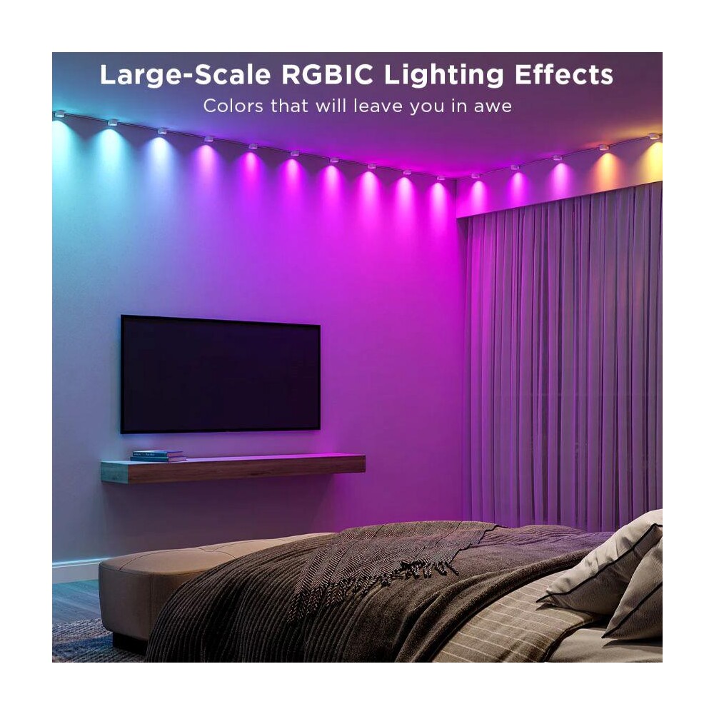 Govee-RGBIC-LED-String-Downlights-stropni-osvetleni-5m