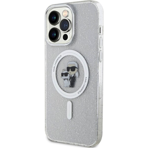 Karl-Lagerfeld-IML-Glitter-Karl-and-Choupette-MagSafe-kryt-iPhone-15-Pro-Max-ciry