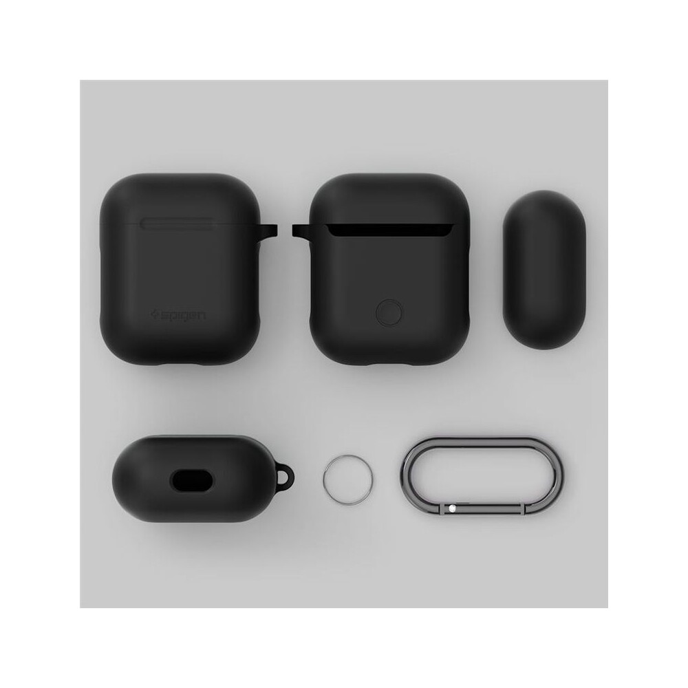 Spigen-Silicone-Case-pouzdro-pro-Apple-AirPods-cerne