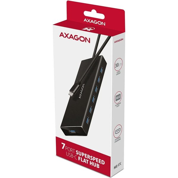 AXAGON-HUE-F7C-7-portovy-USB-C-hub