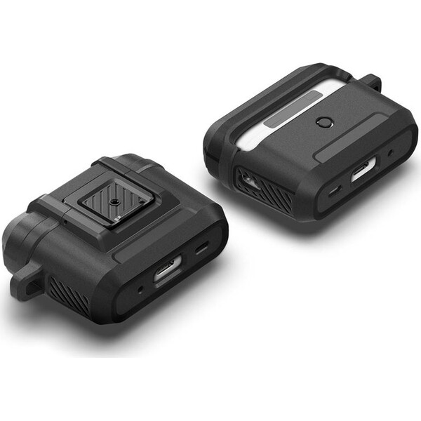 Spigen-Lock-Fit-odolne-pouzdro-Apple-AirPods-Pro-2-Gen-matne-cerne