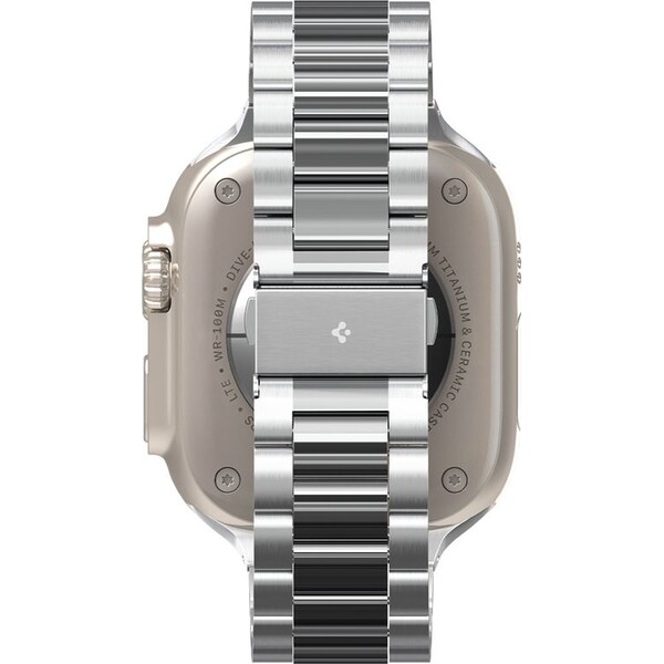 Spigen-Modern-Fit-316L-reminek-Apple-Watch-49-45-44-42mm-stribrny