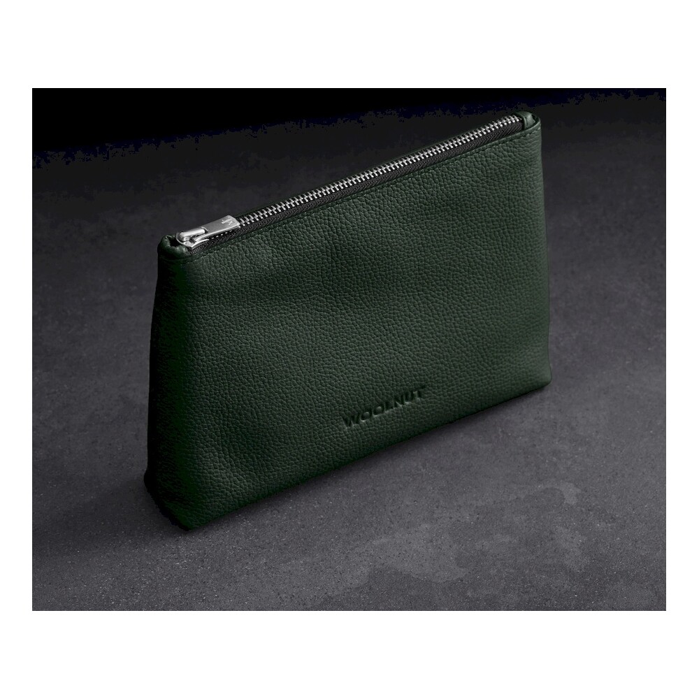 Woolnut-Leather-Pouch-kozene-pouzdro-tmave-zelene