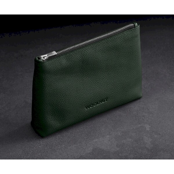 Woolnut-Leather-Pouch-kozene-pouzdro-tmave-zelene
