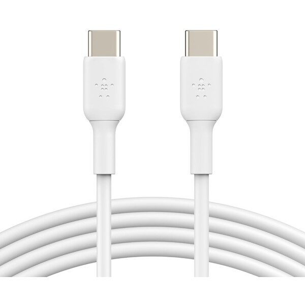 Belkin-BOOST-Charge-USB-C-USB-C-napajeci-kabel-60W-1m-bily