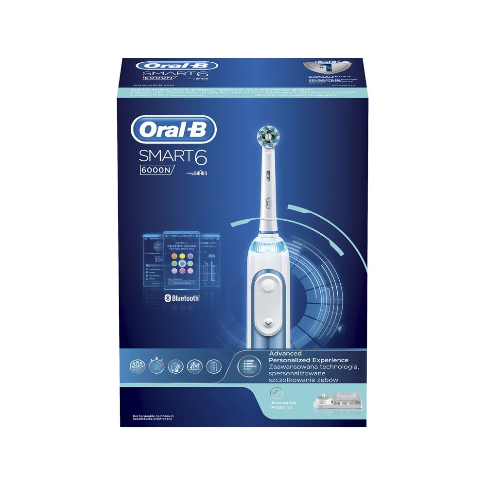 Oral-B-Smart-6-6000N-chytry-zubni-kartacek-hlavice-Cross-Action-modry