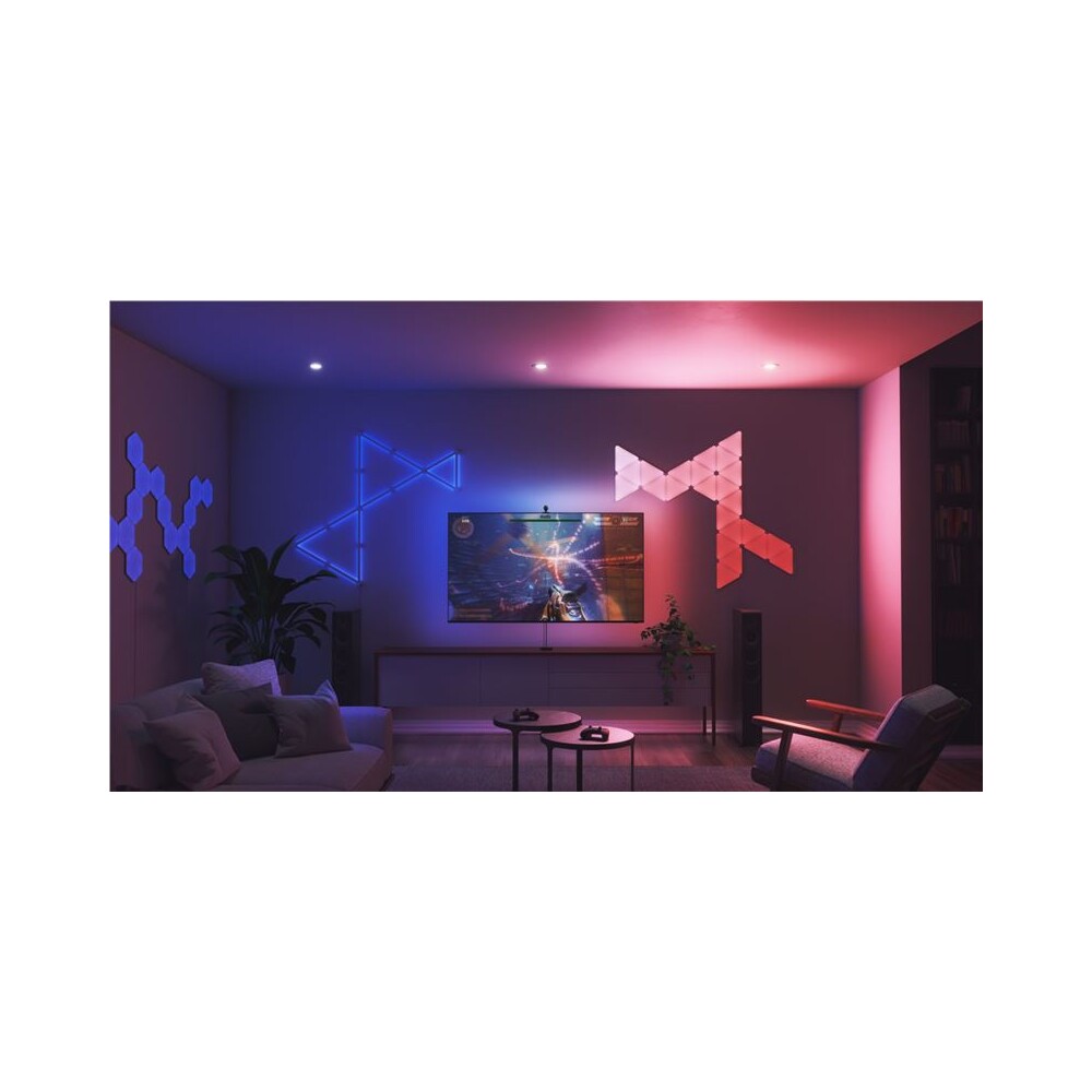 Nanoleaf 4D TV Screen Mirror + chytré LED pásky Starter Kit 4 metry pro ...