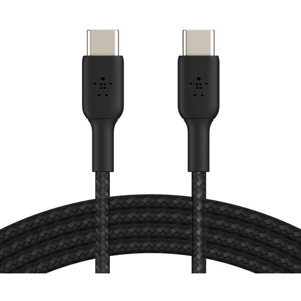 Belkin-BOOST-Charge-Braided-USB-C-USB-C-napajeci-kabel-60W-2m-cerny