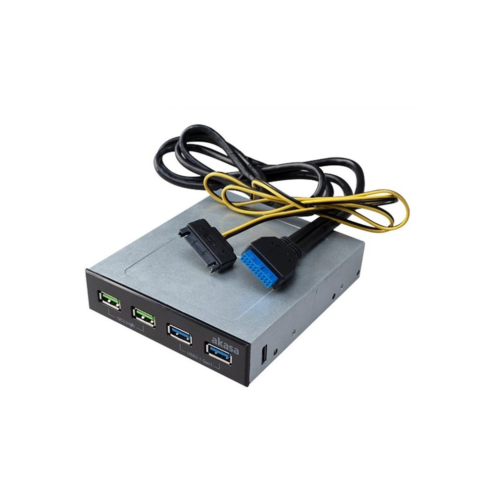 Akasa-USB-hub-2-x-Quick-Charge-3-0-2-x-USB-3-1