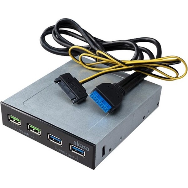 Akasa-USB-hub-2-x-Quick-Charge-3-0-2-x-USB-3-1