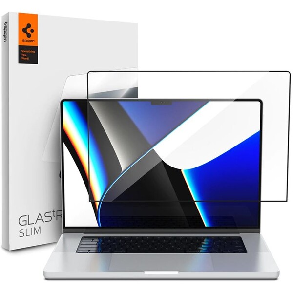 Spigen-Glas-tR-Slim-sklo-MacBook-Pro-14-M4-2024-M3-2023-M2-2023-M1-2021