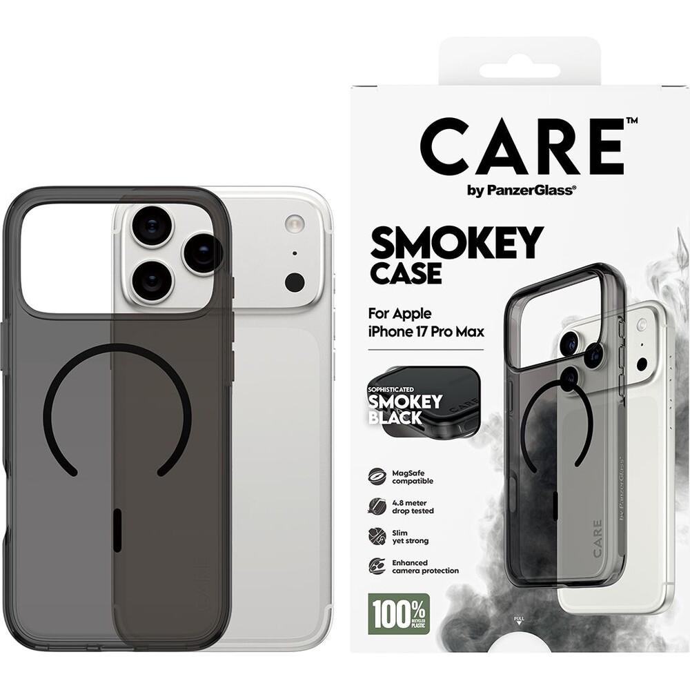 PanzerGlass-CARE-Smokey-kryt-s-MagSafe-Apple-iPhone-17-Pro-Max-kourovy-cerny
