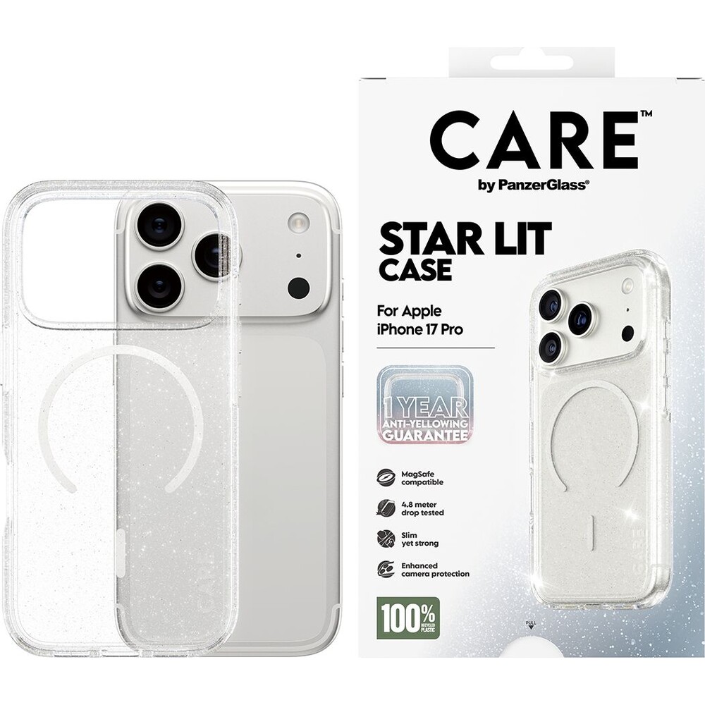 PanzerGlass-CARE-Star-Lit-kryt-s-MagSafe-Apple-iPhone-17-Pro-trpytivy-bily