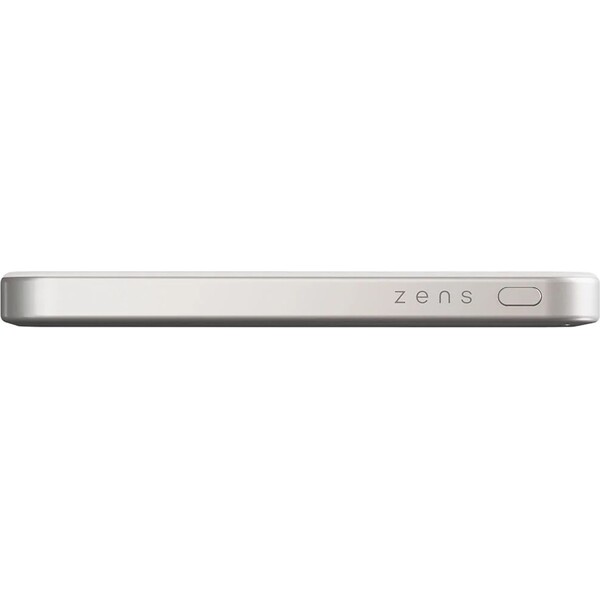 ZENS-Pro-1-MagSafe-Qi2-slim-powerbanka-5000-mAh-15-W-USB-C-bila