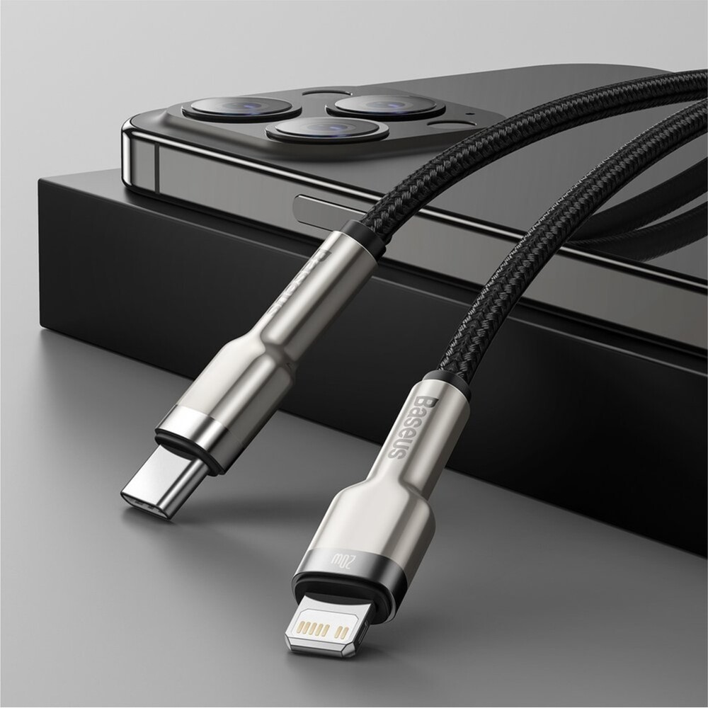 Baseus-Cafule-USB-C-Lightning-napajeci-kabel-20W-1m-cerny