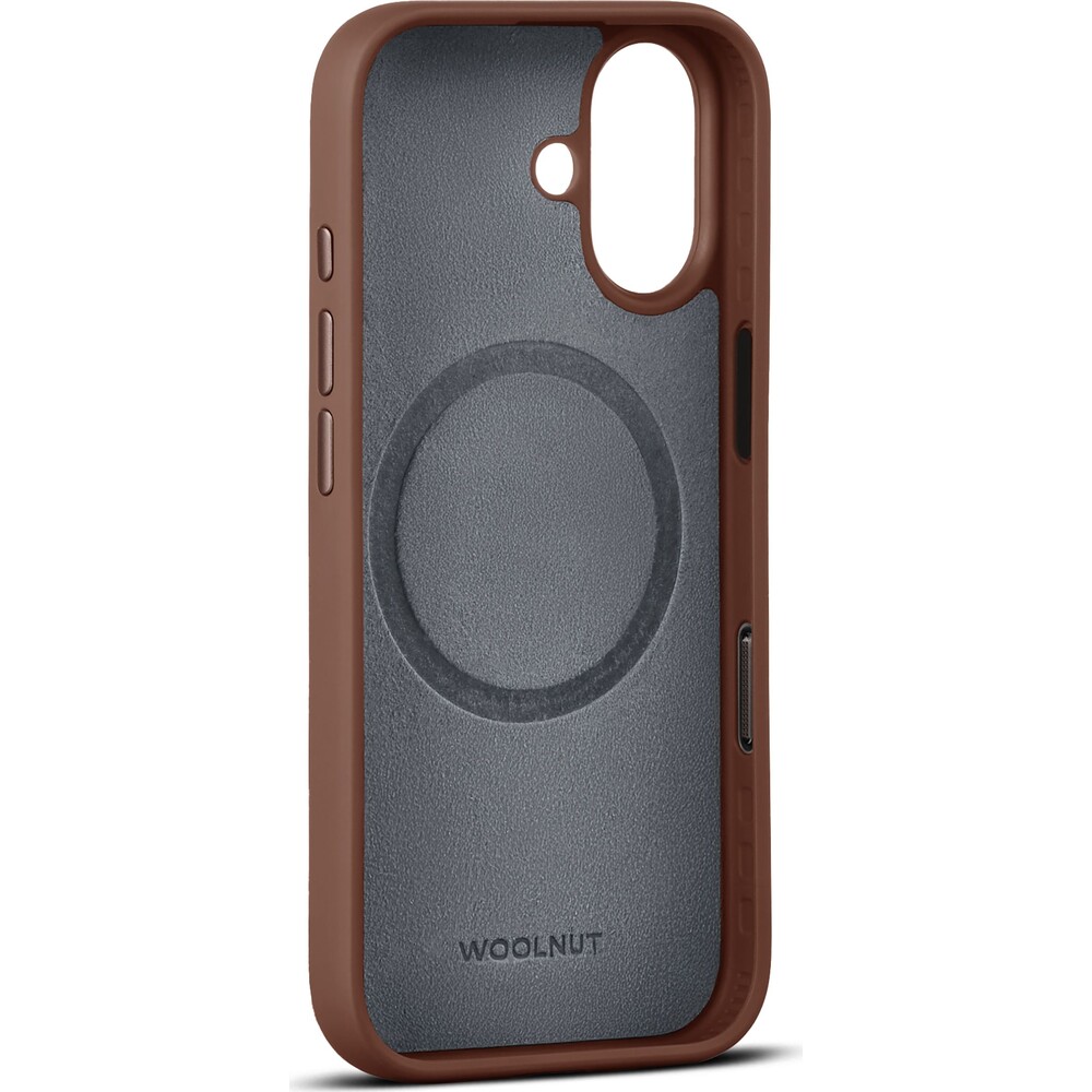 Woolnut-MagSafe-kozeny-kryt-iPhone-17-hnedy