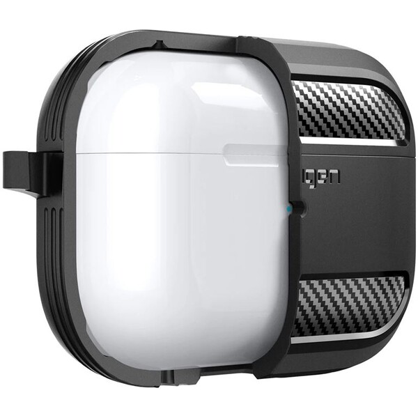 Spigen-Rugged-Armor-pouzdro-pro-AirPods-Pro-2-cerne