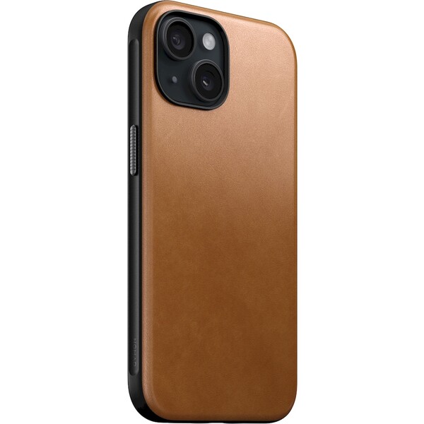 Nomad-Modern-Leather-MagSafe-kryt-iPhone-15-english-tan