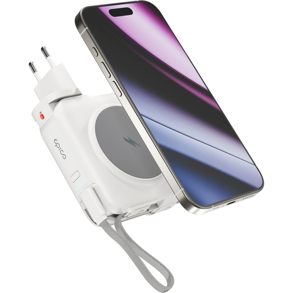 Epico-UltraPack-3in1-10000mAh-Mag-cestovni-powerbanka-a-adapter-s-MagSafe-bily