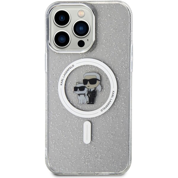 Karl-Lagerfeld-IML-Glitter-Karl-and-Choupette-MagSafe-kryt-iPhone-15-Pro-Max-ciry