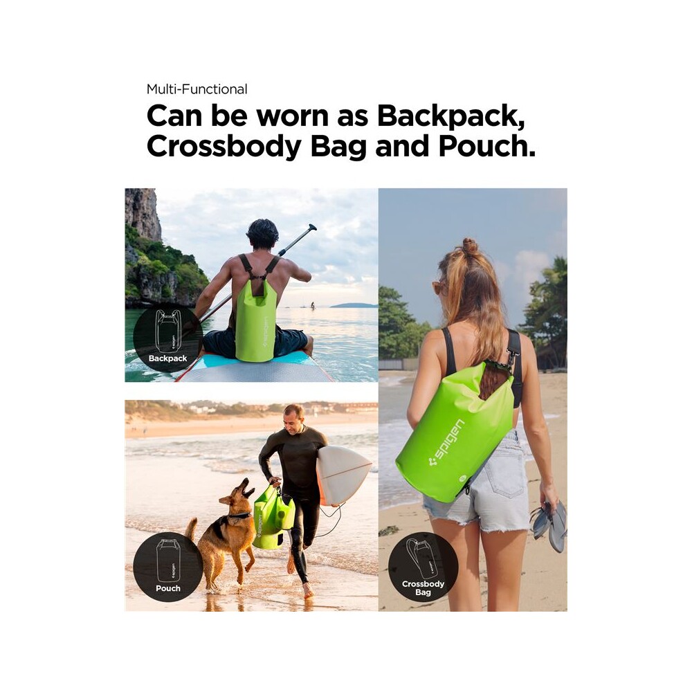 Spigen-Aqua-Shield-WaterProof-Dry-Bag-20L-2L-A630-zeleny