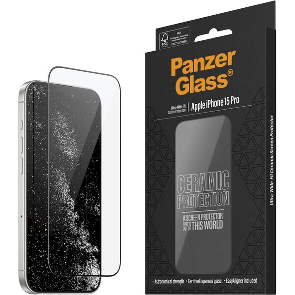 PanzerGlass-Ceramic-tvrzene-sklo-Apple-iPhone-15-Pro-s-instalacnim-rameckem