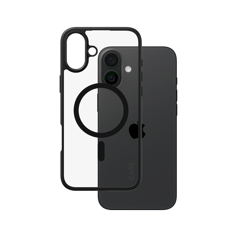 PanzerGlass-CARE-kryt-Apple-iPhone-16-Plus-MagSafe-Urban-Combat-cerny-cerny