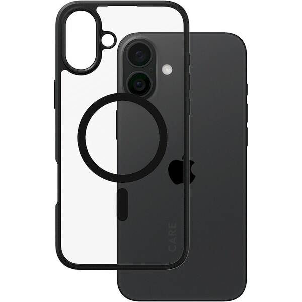 PanzerGlass-CARE-kryt-Apple-iPhone-16-Plus-MagSafe-Urban-Combat-cerny-cerny