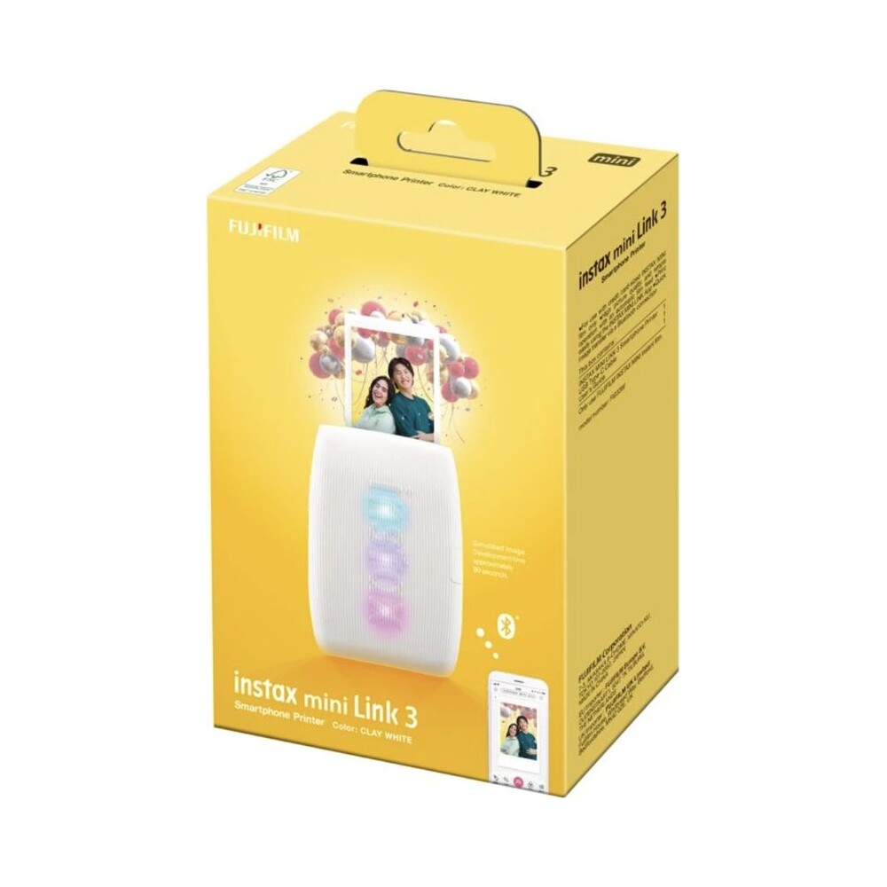Fujifilm-Instax-Mini-Link-3-tiskarna-Clay-White-EX-D