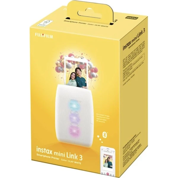 Fujifilm-Instax-Mini-Link-3-tiskarna-Clay-White-EX-D