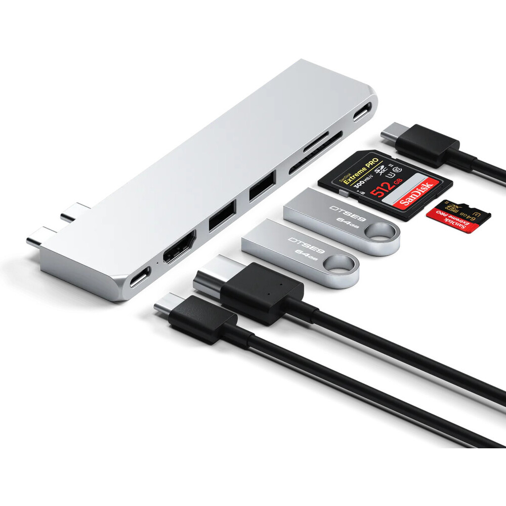 Satechi-Pro-Hub-Slim-stribrny