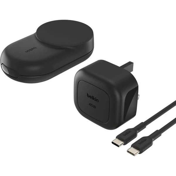Belkin-UltraCharge-Qi2-25W-3v1-MagSafe-nabijecka-pro-iPhone-Apple-Watch-AirPods-cerna