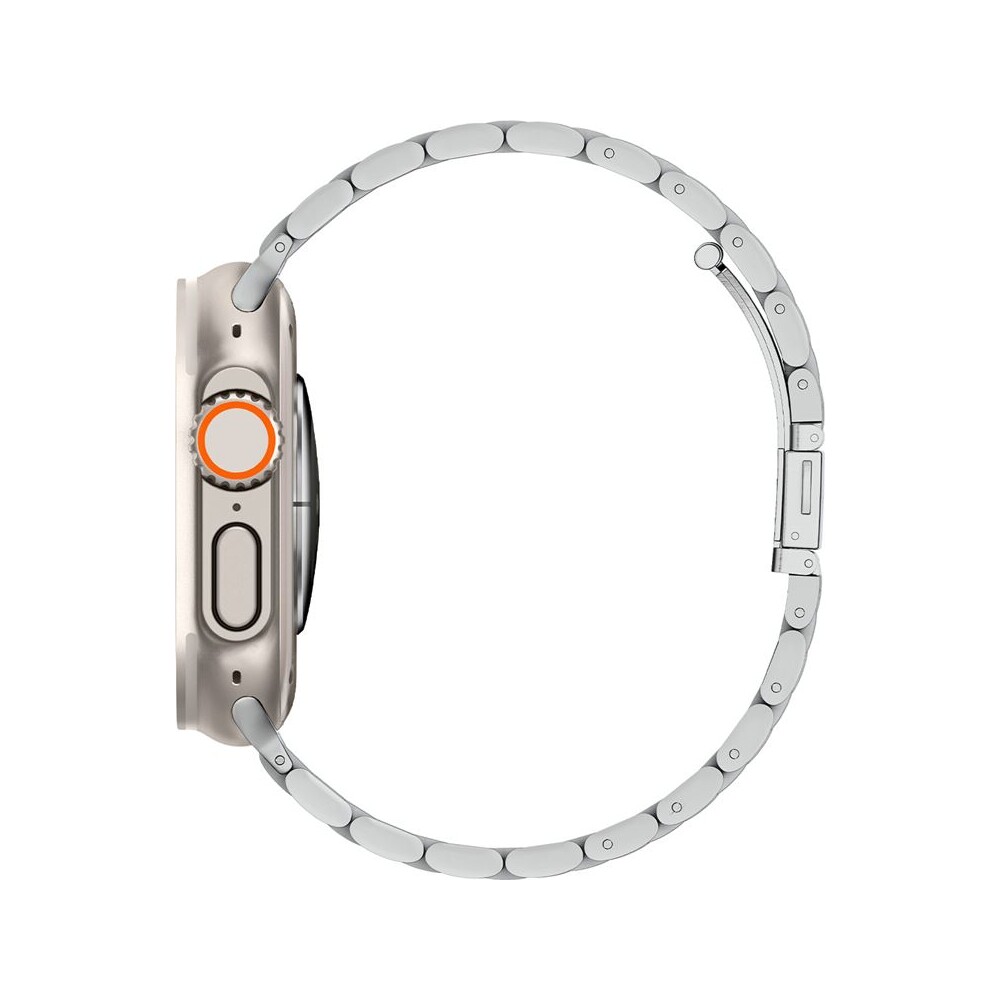 Spigen-Modern-Fit-316L-reminek-Apple-Watch-49-45-44-42mm-stribrny