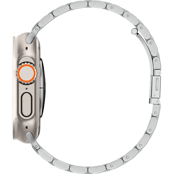 Spigen-Modern-Fit-316L-reminek-Apple-Watch-49-45-44-42mm-stribrny