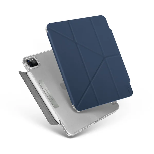 UNIQ Camden Antimikrobiální pouzdro iPad Pro 11" (20/21/22) modré - Pouzdra - Hlavní obrázek