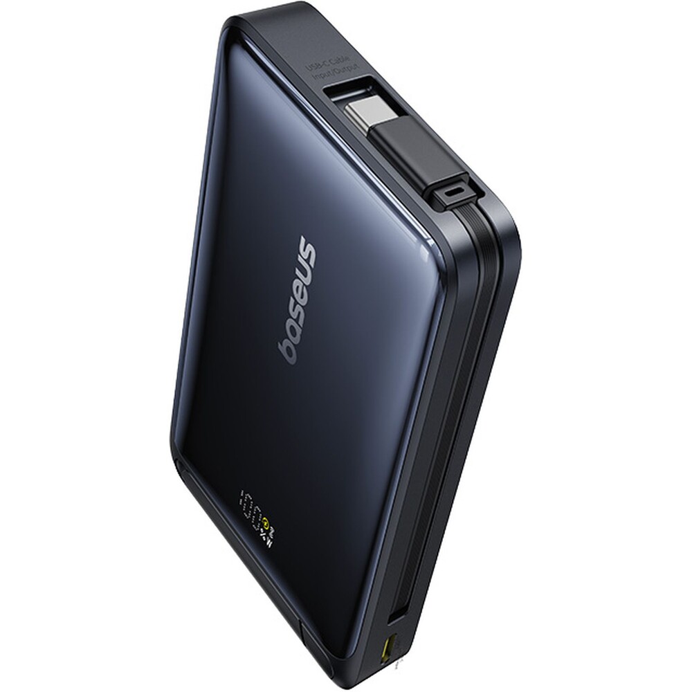 Baseus-Nomos-Qi2-powerbanka-10000mAh-45W-s-kabelem-USB-C-cerna