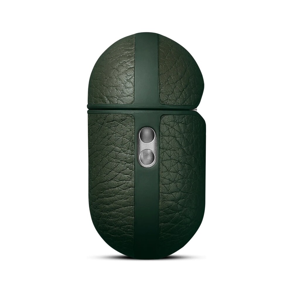 Woolnut-Leather-kozene-pouzdro-pro-AirPods-Pro-2-generace-tmave-zelene
