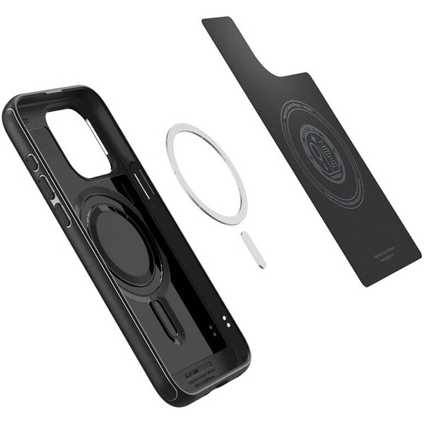 Spigen-Mag-Armor-MagFit-kryt-iPhone-15-Pro-matne-cerny