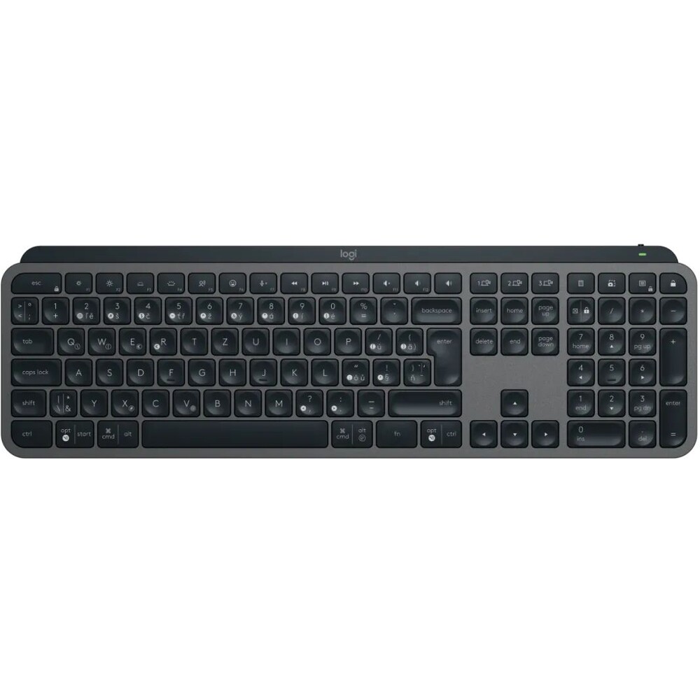 Logitech-MX-Keys-S-CZ-SK-bezdratova-klavesnice-grafitova
