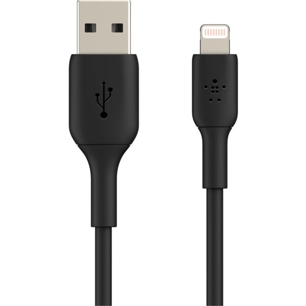 Belkin-BOOST-Charge-Lightning-USB-A-napajeci-kabel-2m-cerny