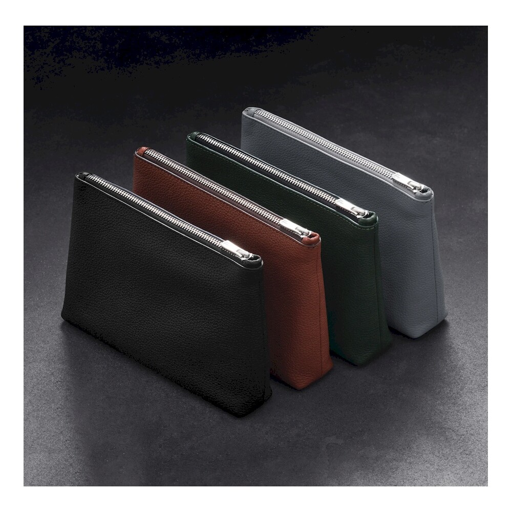 Woolnut-Leather-Pouch-kozene-pouzdro-tmave-zelene
