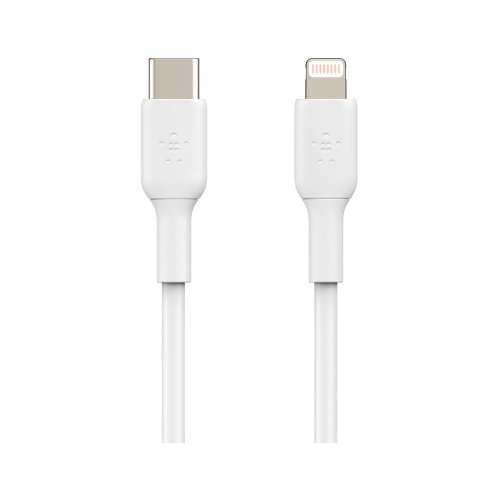 Belkin-BOOST-Charge-USB-C-Lightning-napajeci-kabel-1m-bily