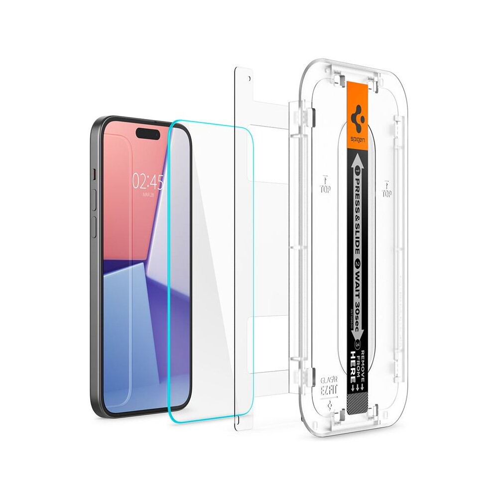 Spigen-Glass-tR-EZ-Fit-HD-tvrzene-sklo-iPhone-16-Plus-15-Plus-cire